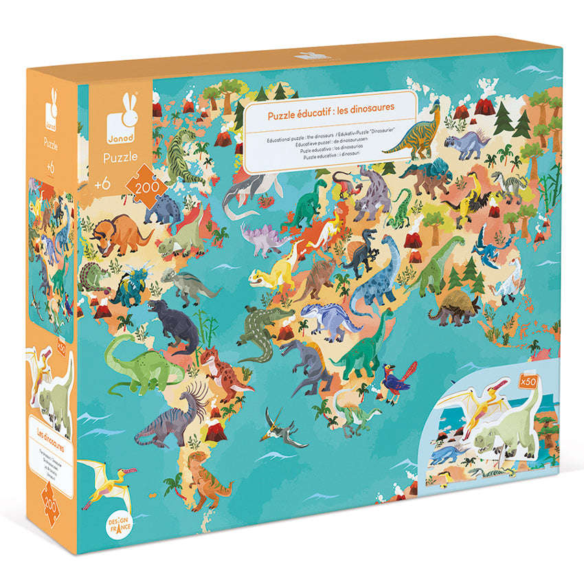 Educational Dinosaur Puzzle
