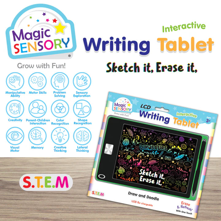 Interactive Writing Tablet - Green Dino