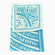 Cynthia Burke Baby Blanket - Blue