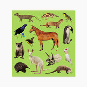 Museum Icons & Objects Sticker Set