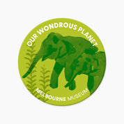 Our Wondrous Planet Exhibition Badges