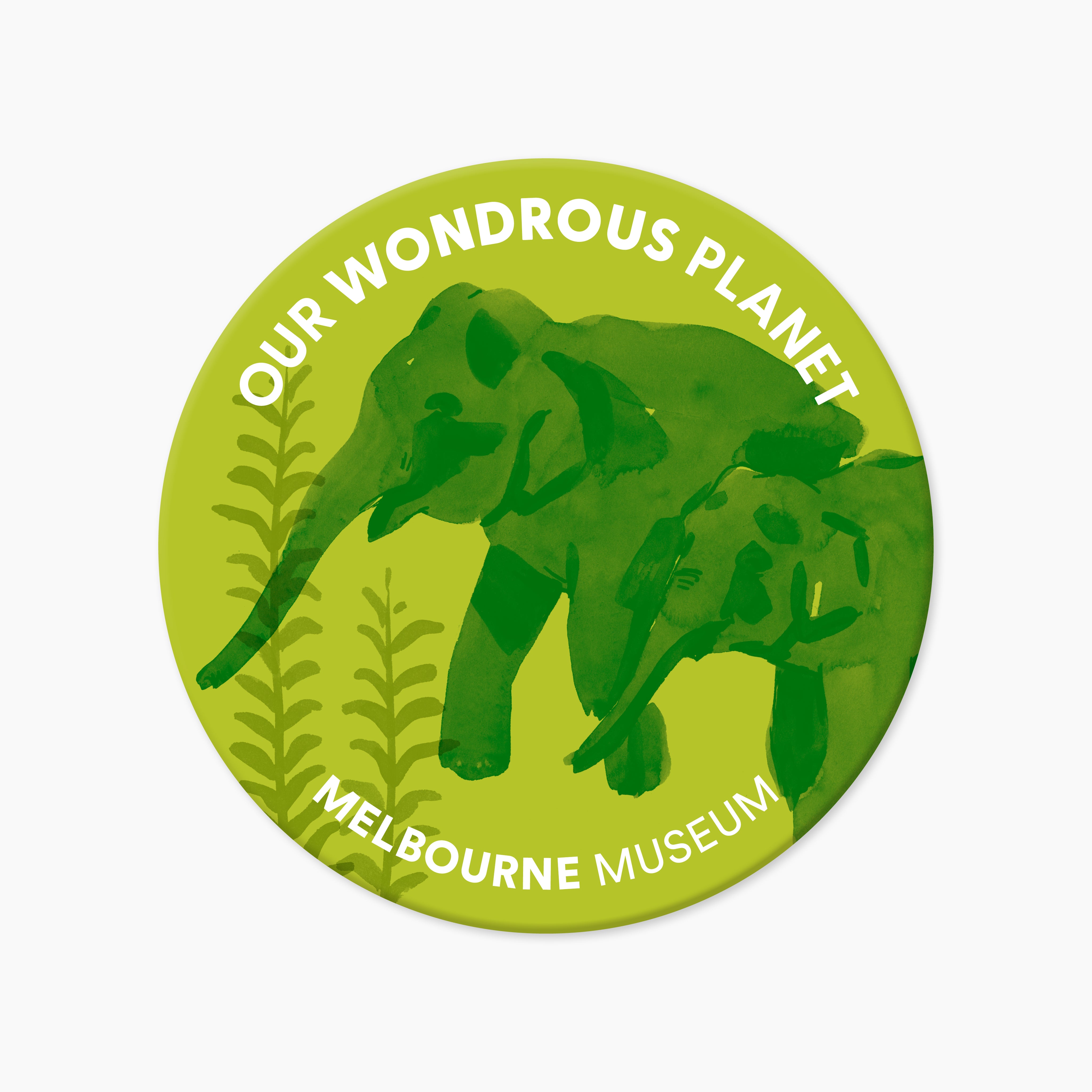 Our Wondrous Planet Exhibition Badges