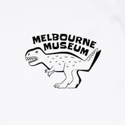 Home of Dinos White Dino and Green Long Sleeve Tee