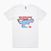 Home of Dinos White T. Rex Tee