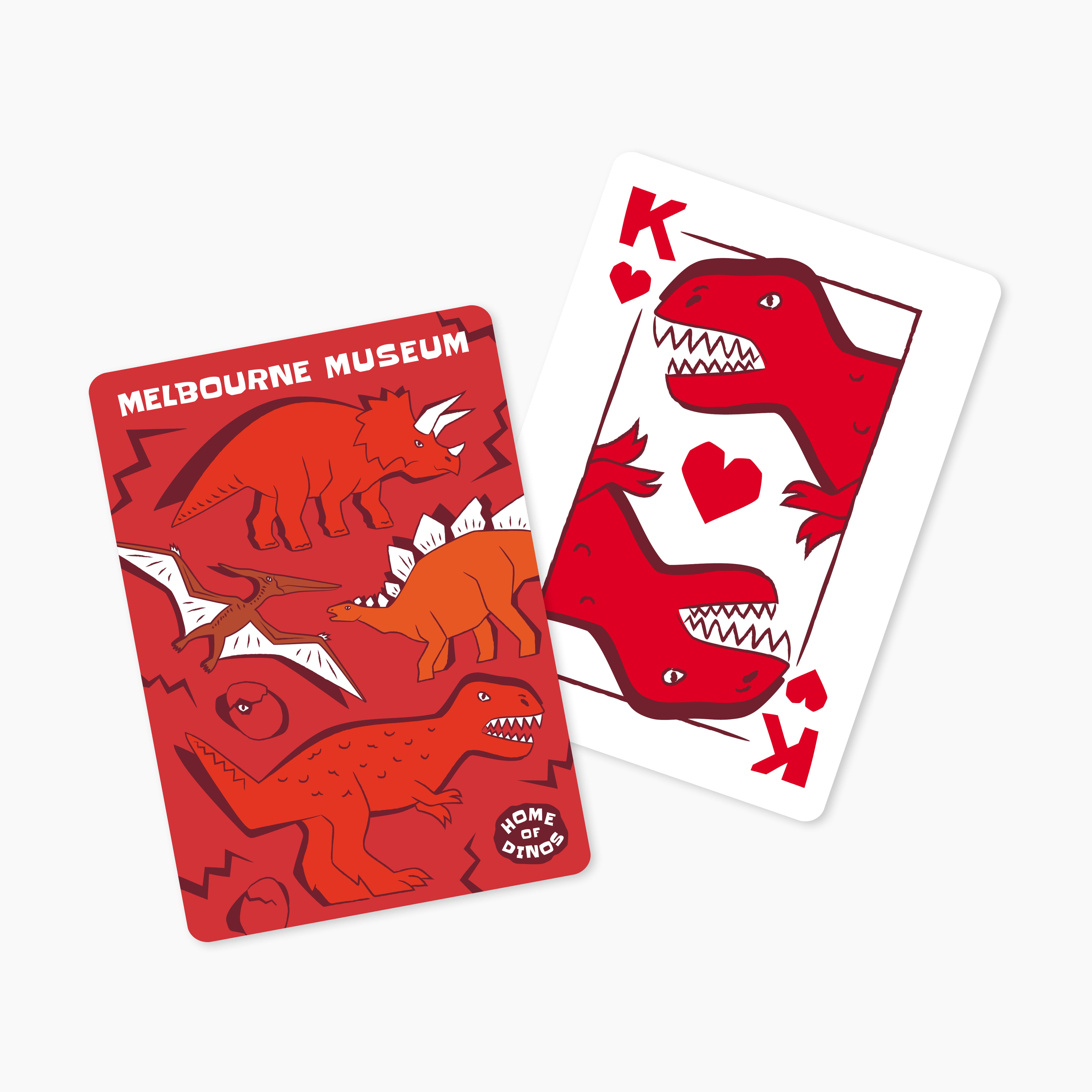 Home of Dinos Playing Cards