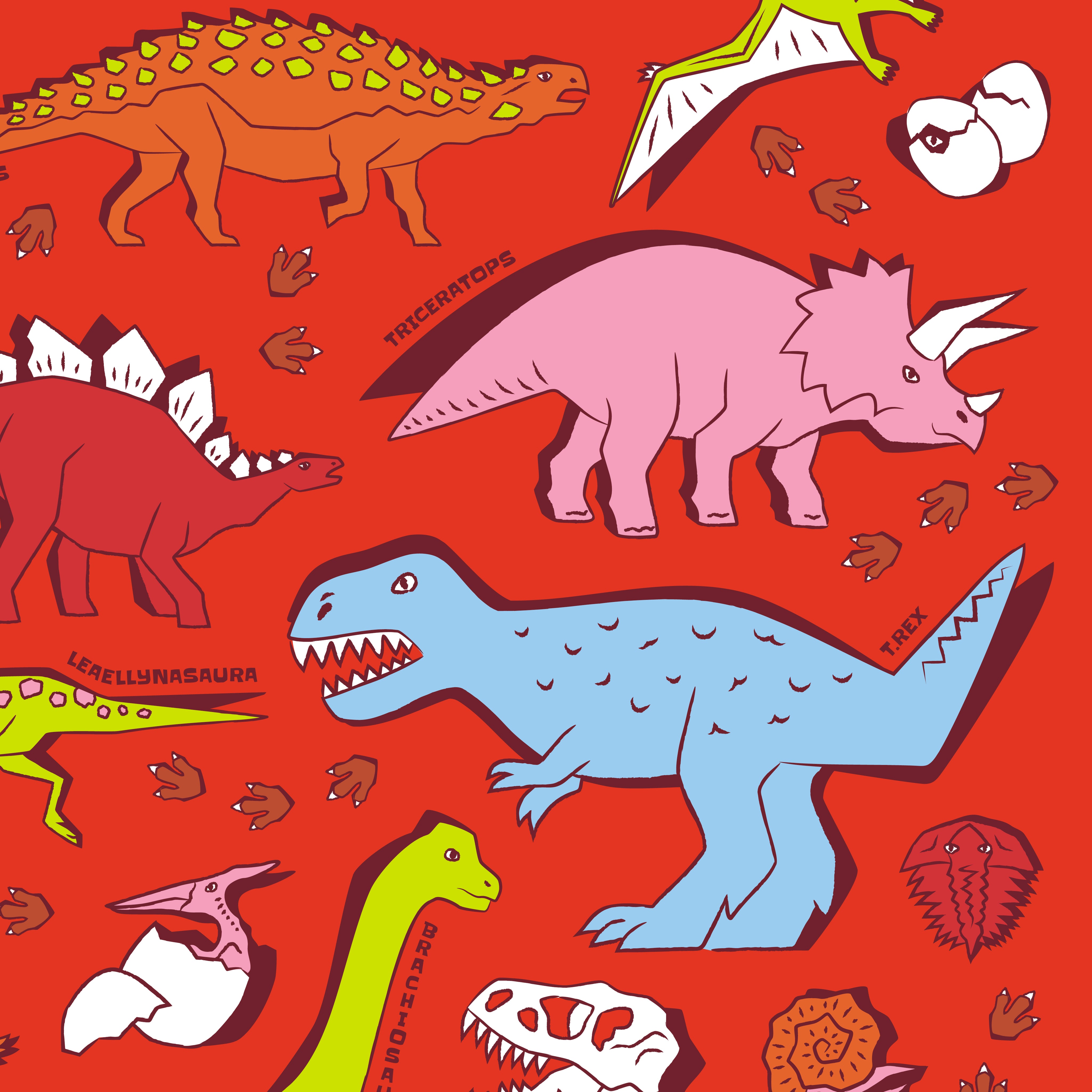 Home of Dinos Poster