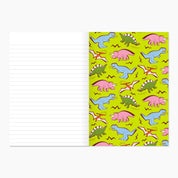 Home of Dinos Softcover Notebook