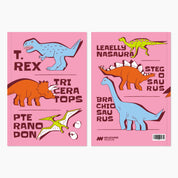 Home of Dinos Softcover Notebook