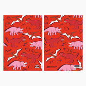 Home of Dinos Softcover Notebook