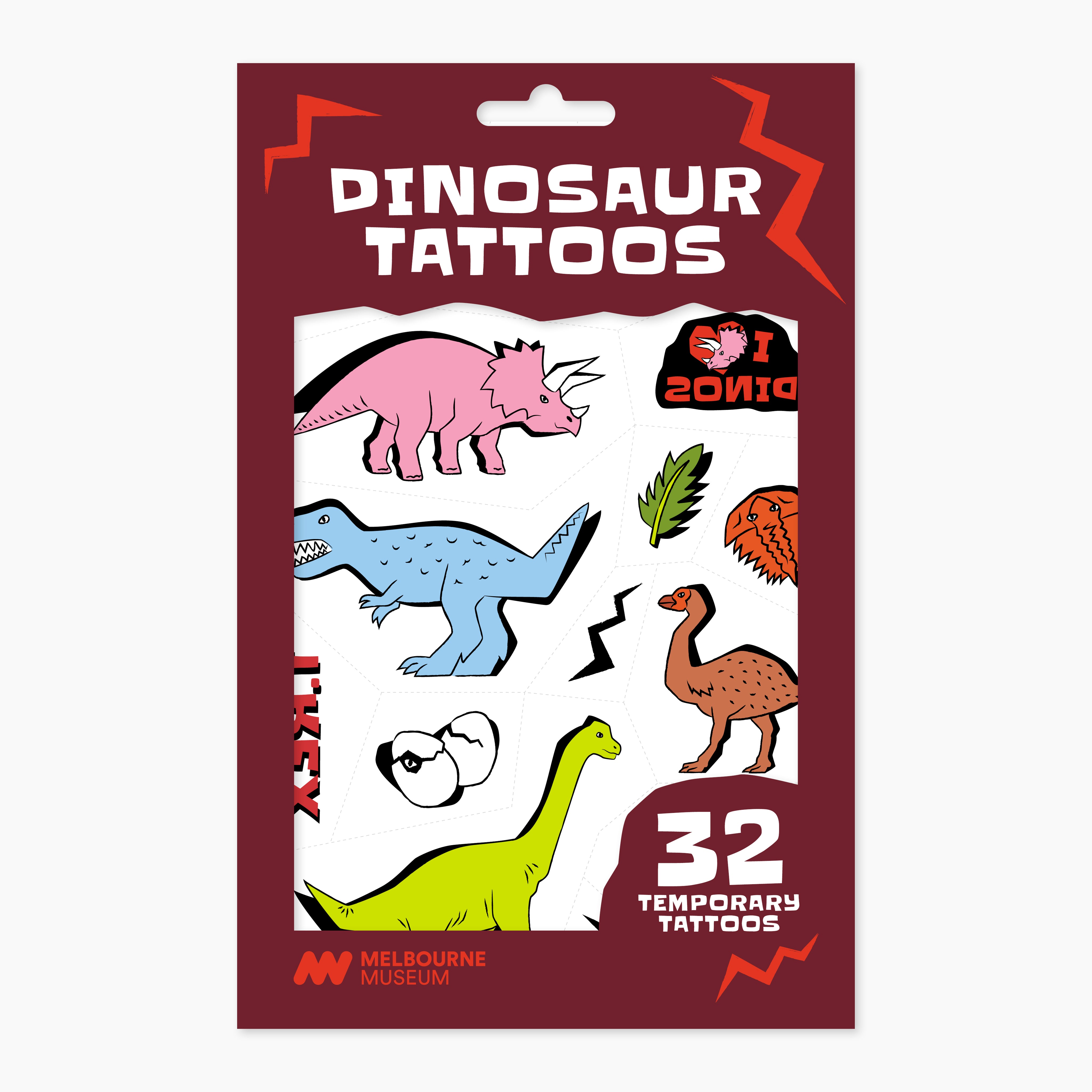 Home of Dinos Temporary Tattoos
