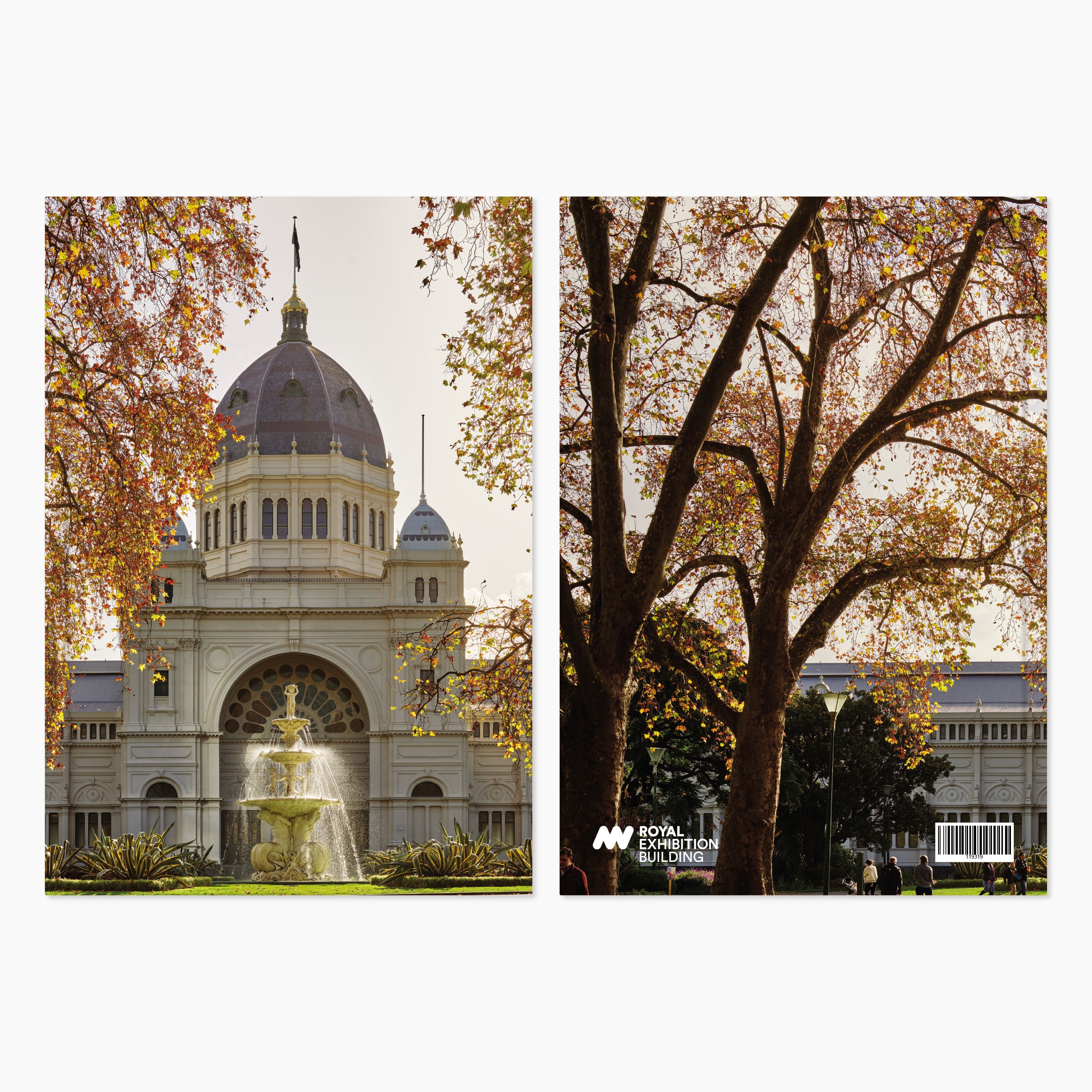 Royal Exhibition Building Softcover Notebook