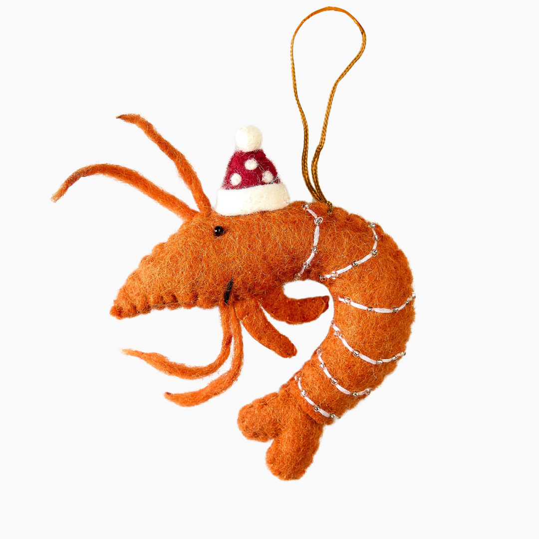 Prawn Ornament
