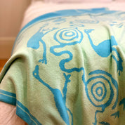 Cedric Varcoe Baby Blanket - Blue Emu