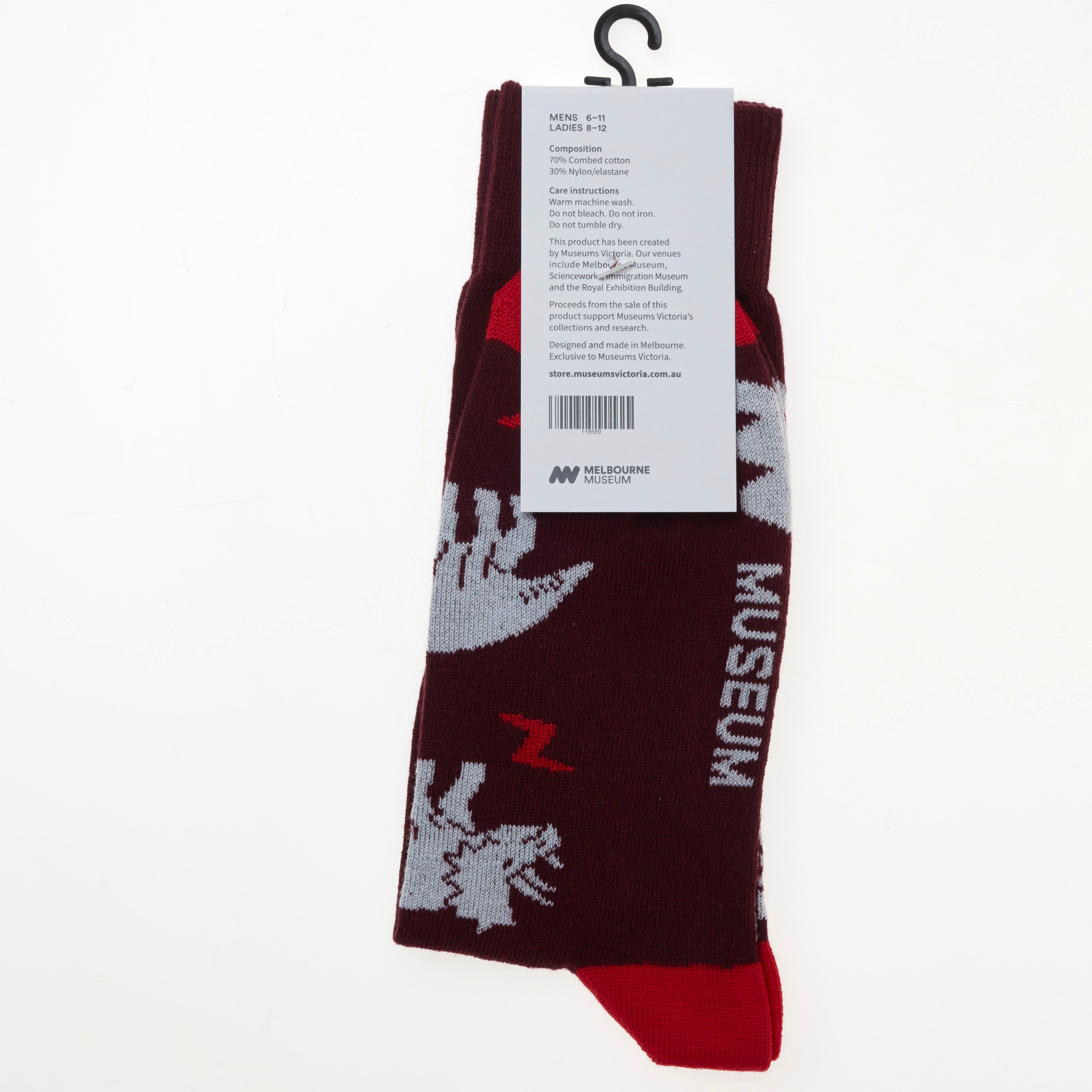 Home of Dinos Red Socks