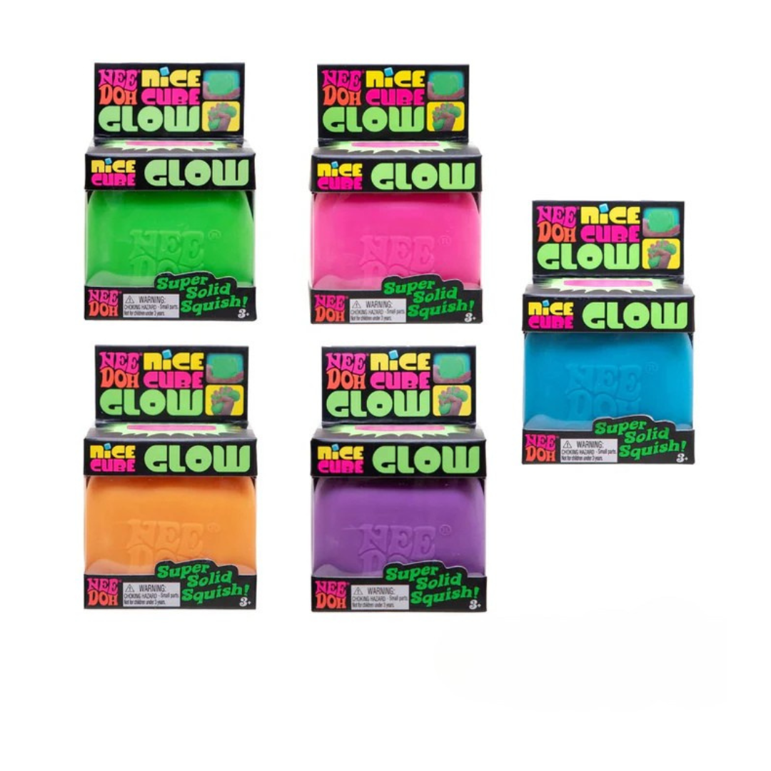 Glow in the Dark Nice Cube Nee Doh