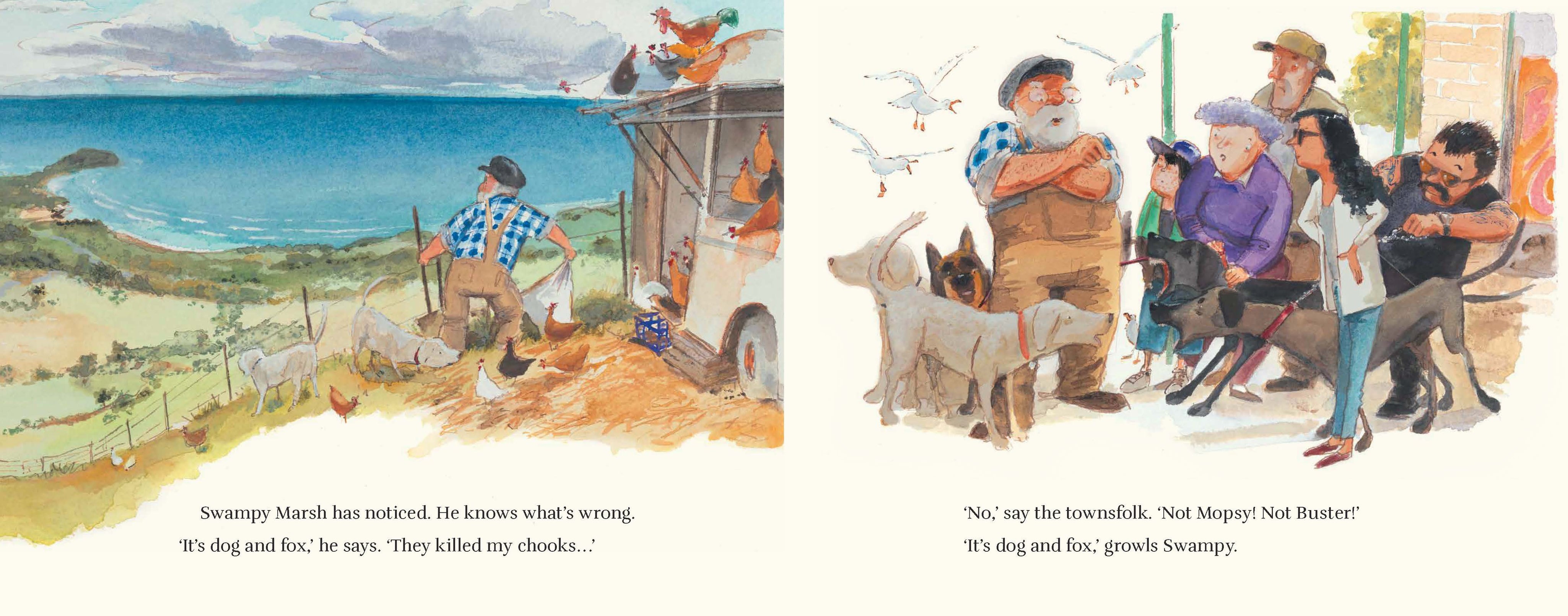Chooks in Dinner Suits