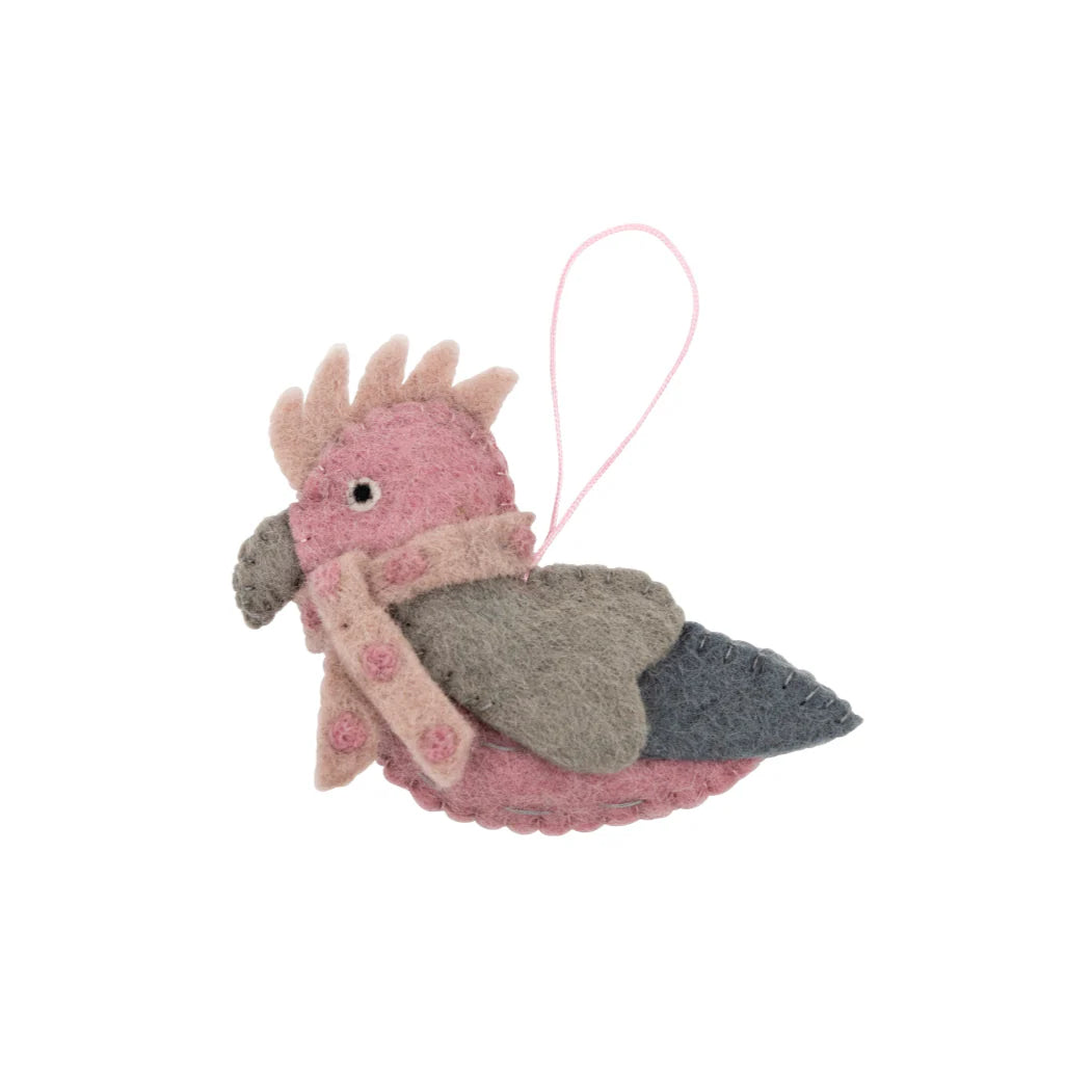 Pink Galah Ornament