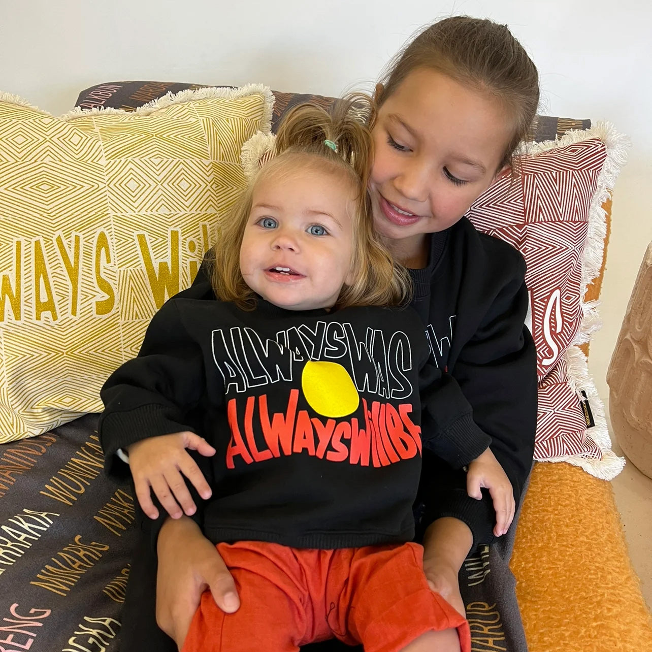Kids Always Was Always Will Be Crew Jumper