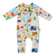Trail of Treasures Long Sleeve Romper
