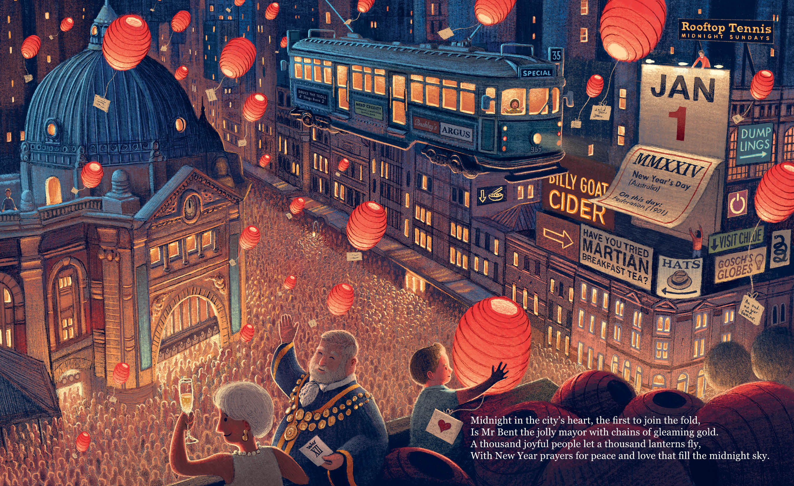 The Midnight Tram Flies Again