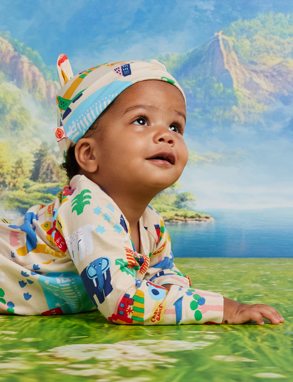 Trail of Treasures Lunar Baby Hat