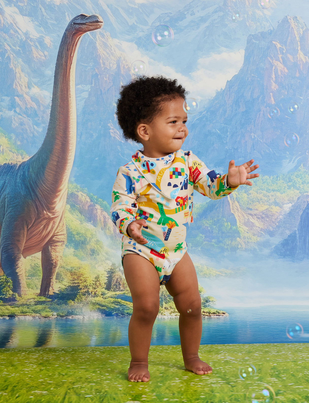 Trail of Treasures Long Sleeve Bodysuit