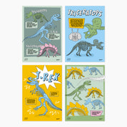 A4 Dino Facts Poster Pack