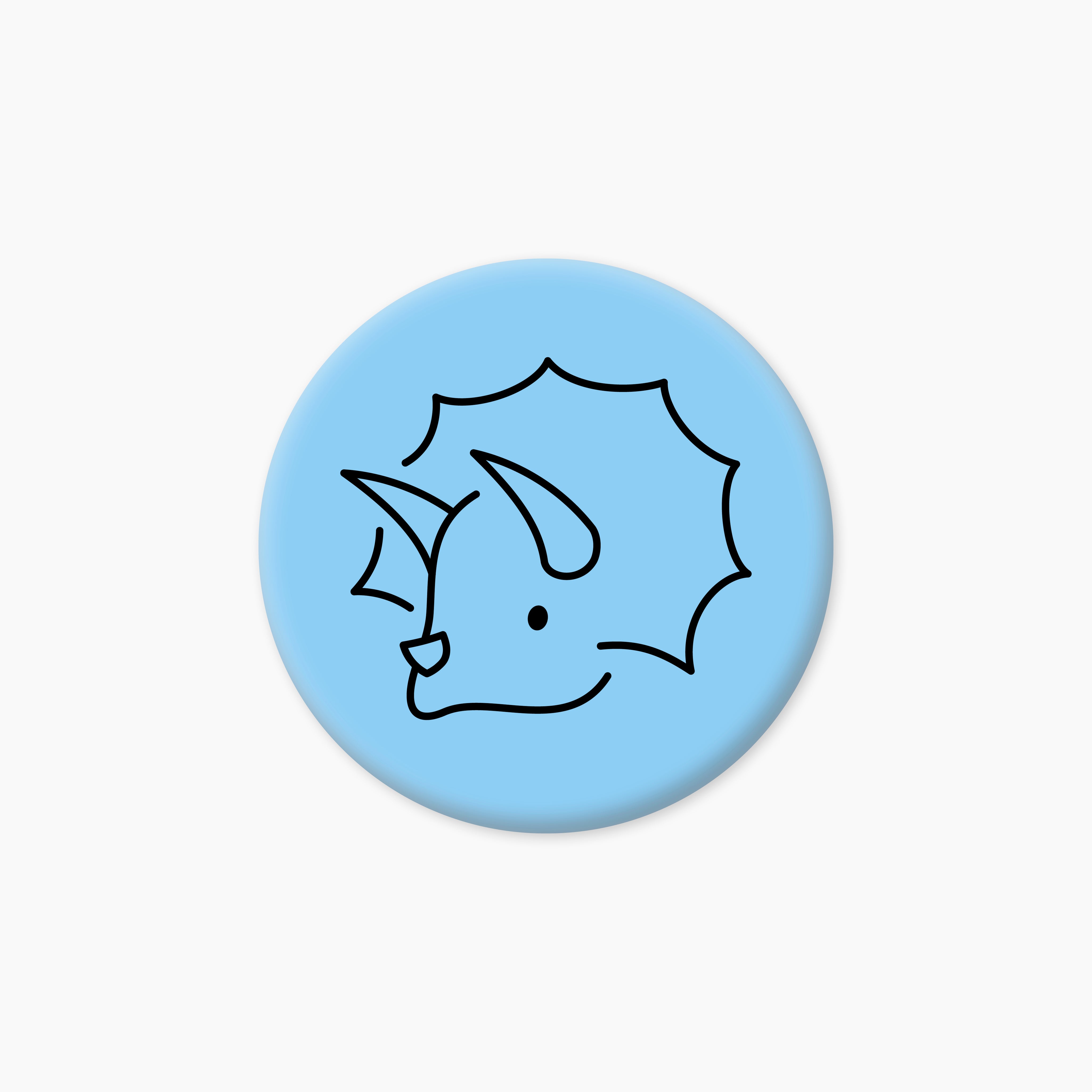Dinosaur Button Badge