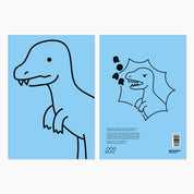 Melbourne Museum Dinosaur Kids Softcover Notebook