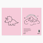 Melbourne Museum Dinosaur Kids Softcover Notebook