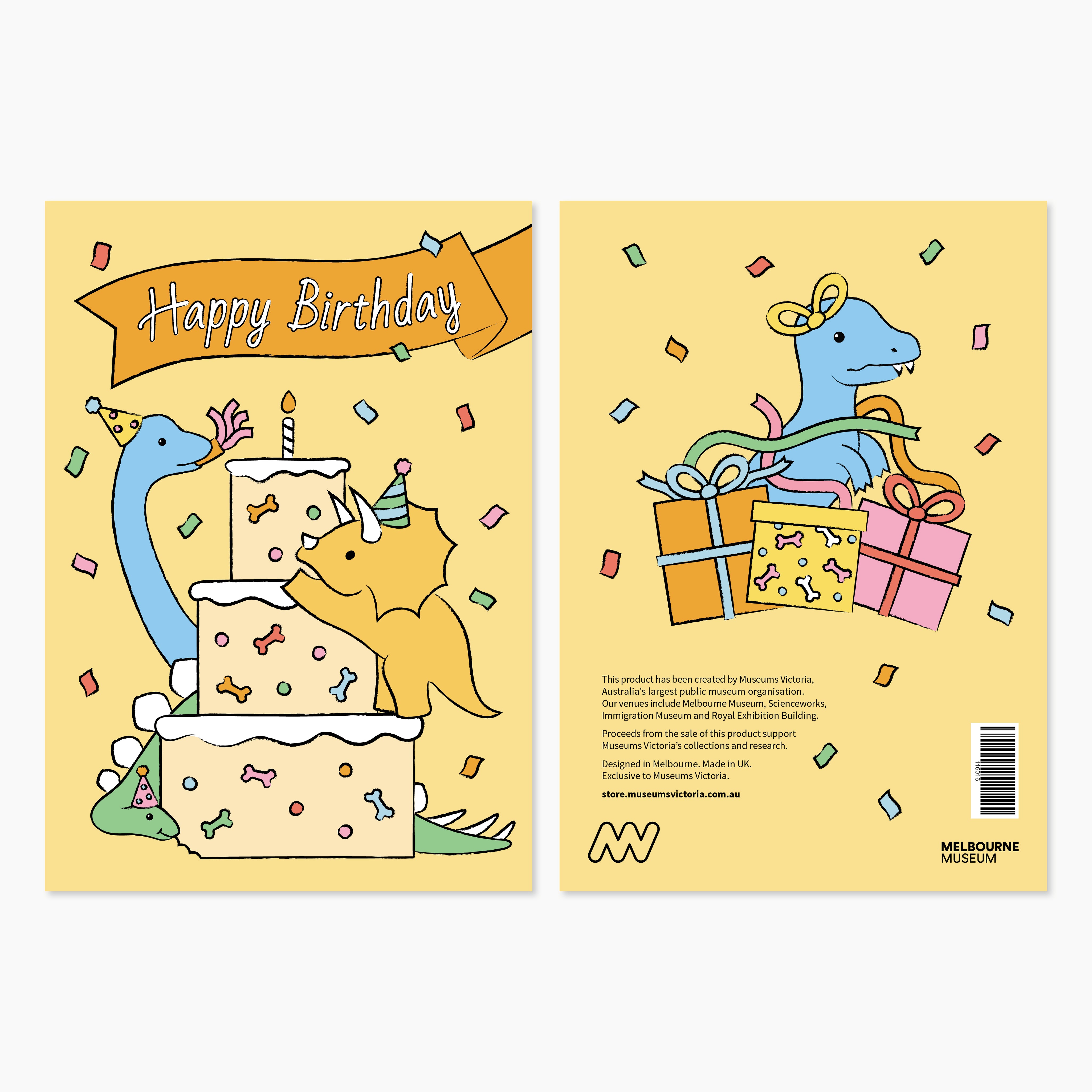 Museum Icons Greeting Cards