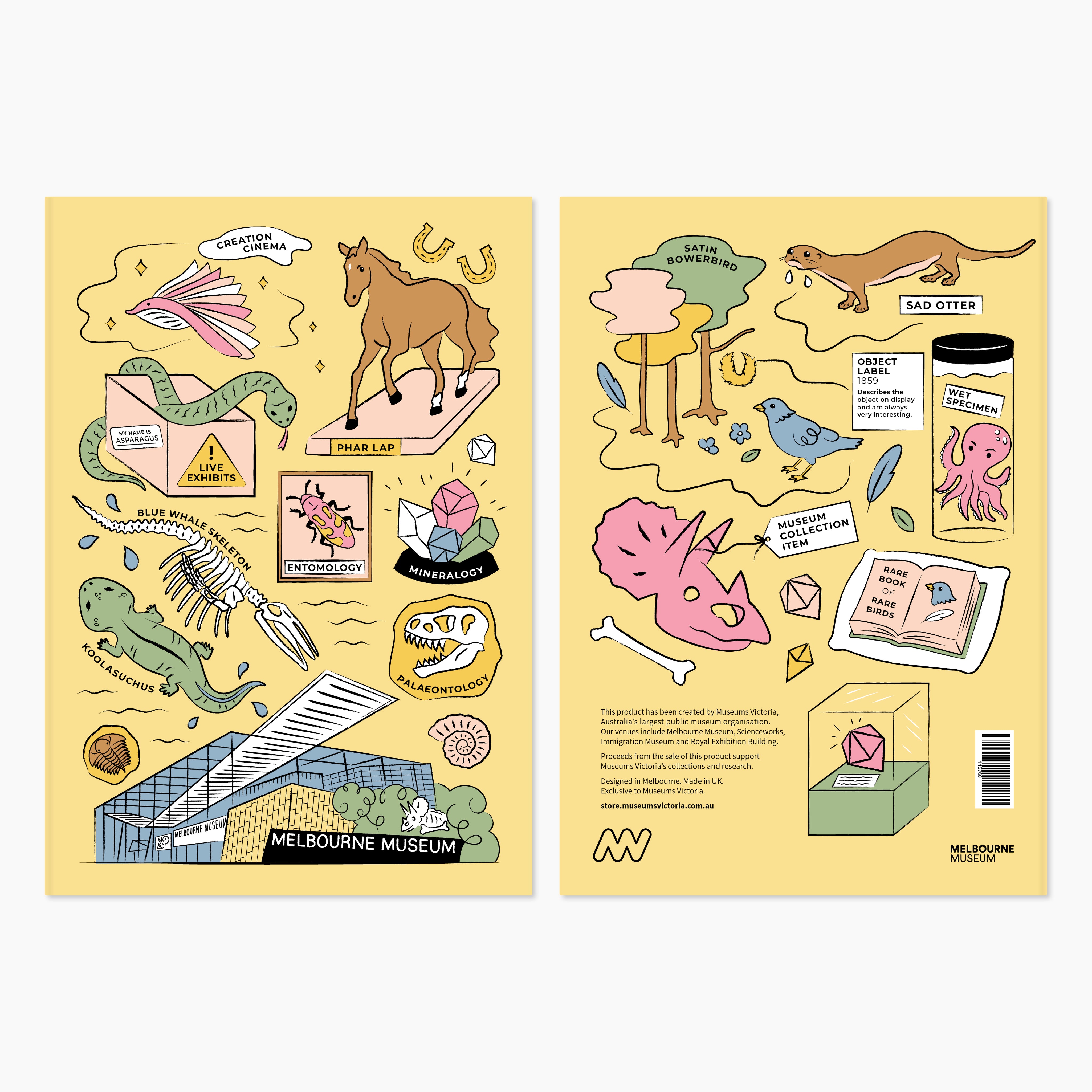 Museum Softcover A5 Notebook