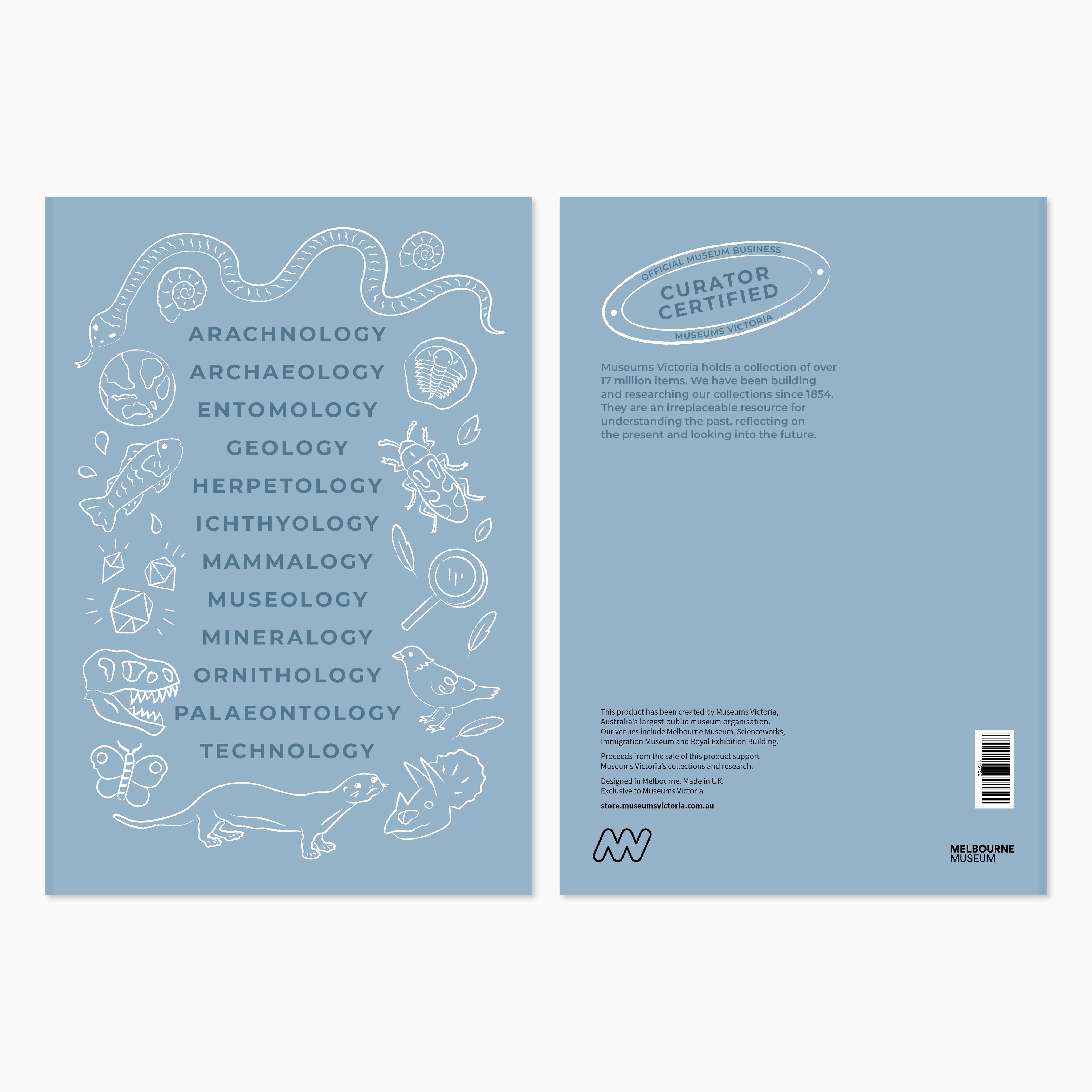 Museum Softcover A5 Notebook