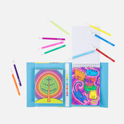 Colour By Numbers - Rainbow Garden