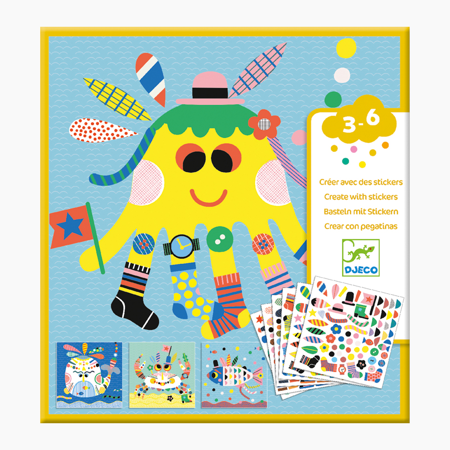 Sea Creatures Stickers