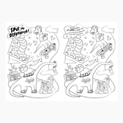 Dino Gang Colouring & Activity Book