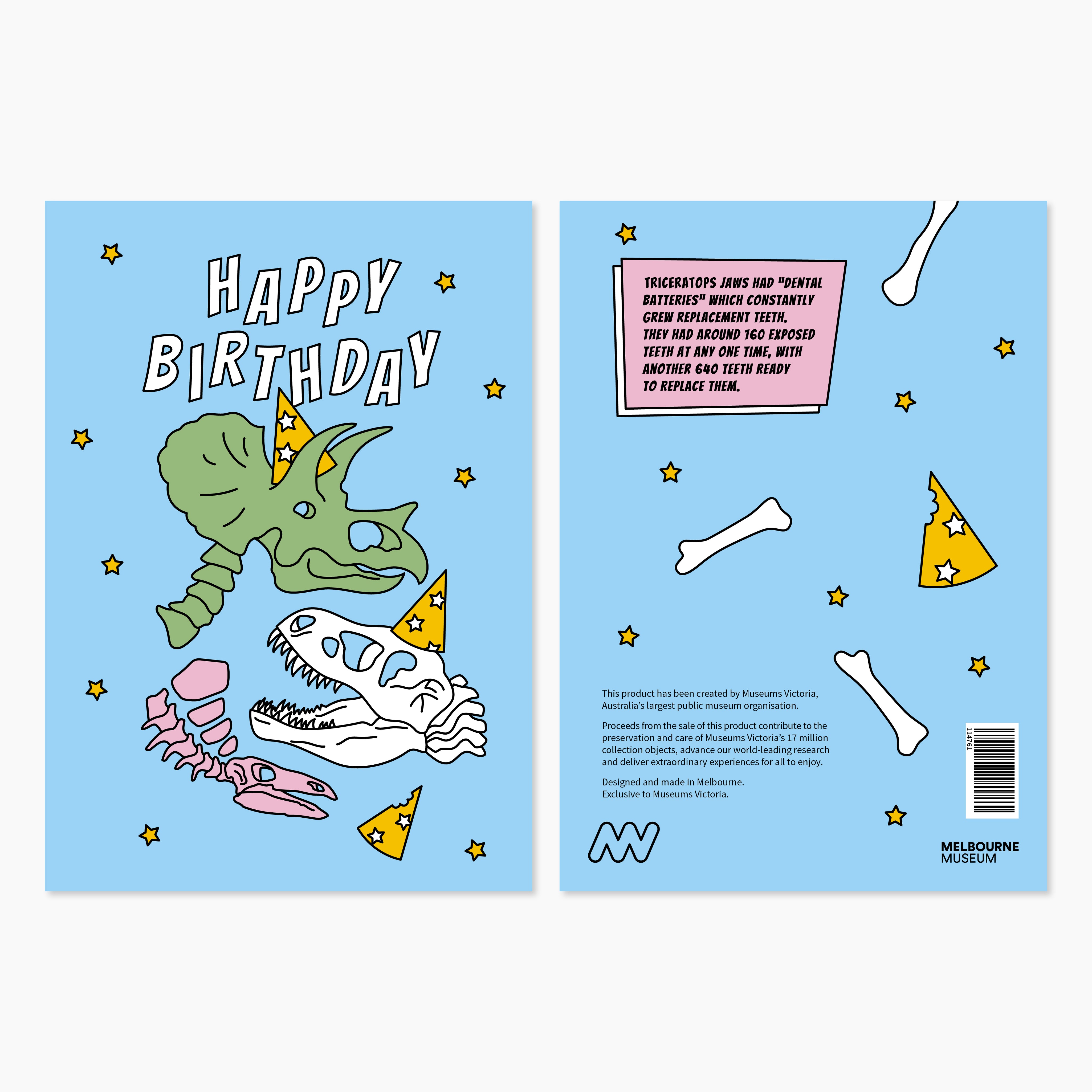 Melbourne Museum Dinosaur Greeting Cards