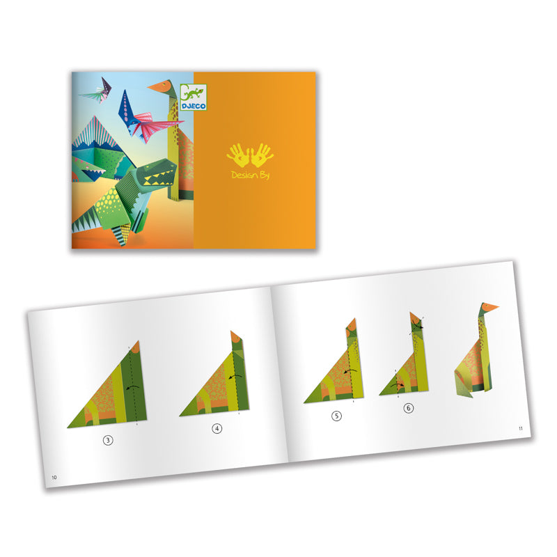 Dinosaur Origami