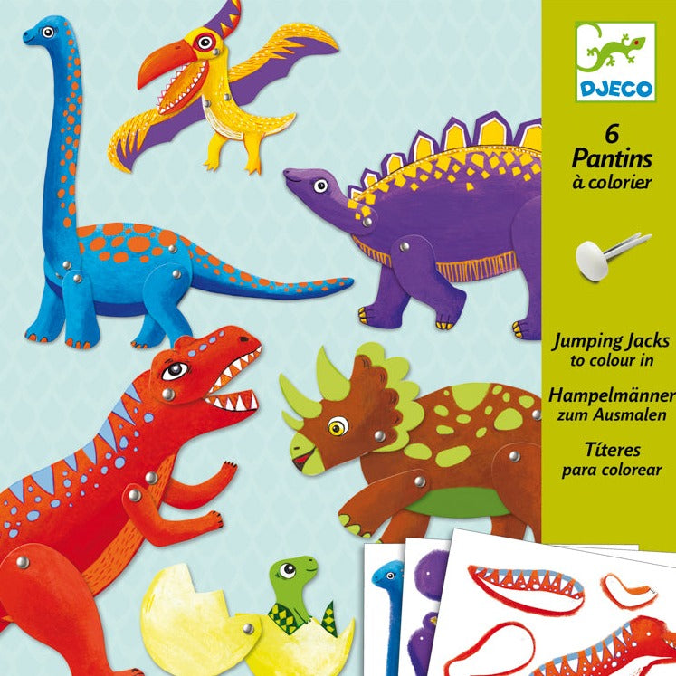 Dinosaur Paper Puppets