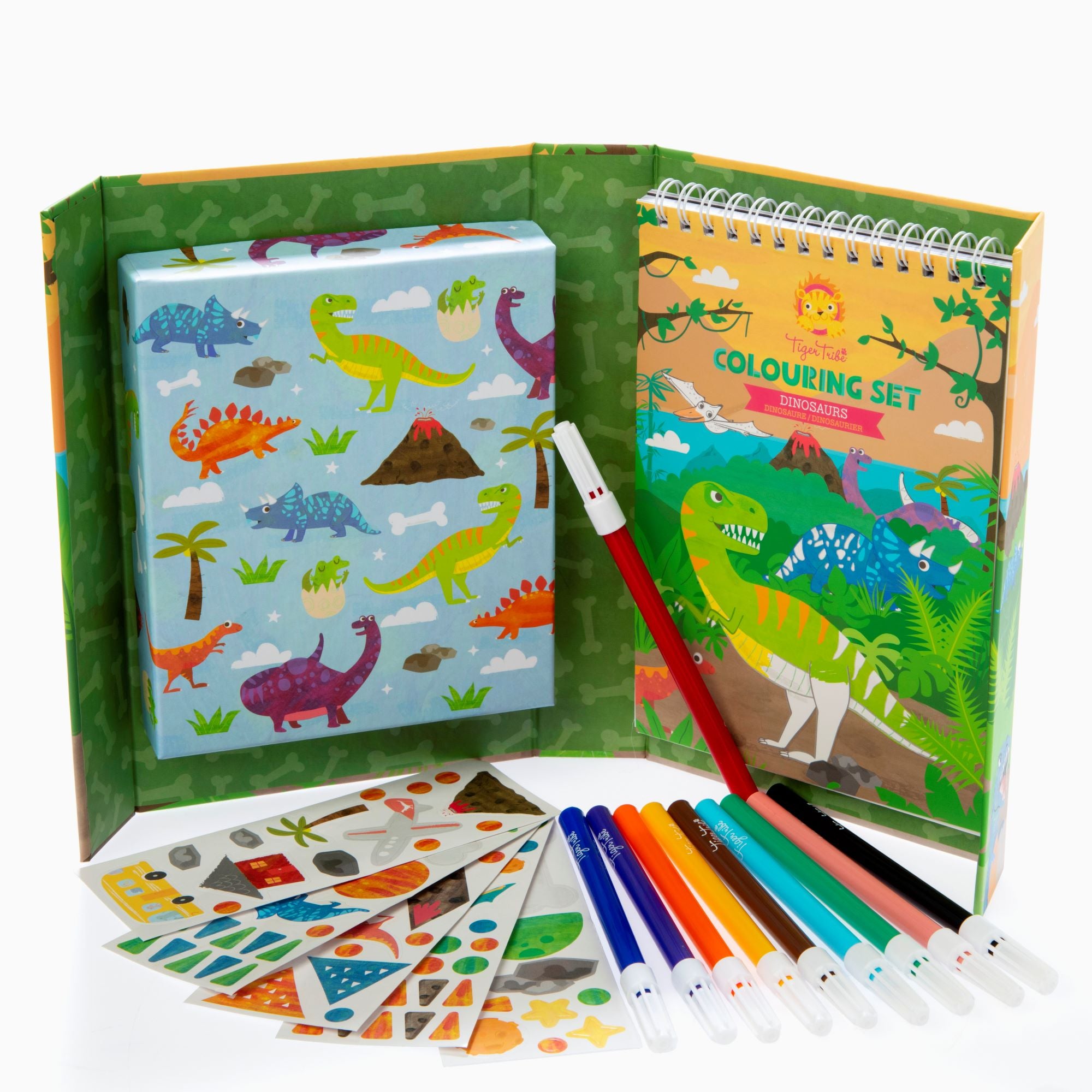 Dinosaur Colouring Set