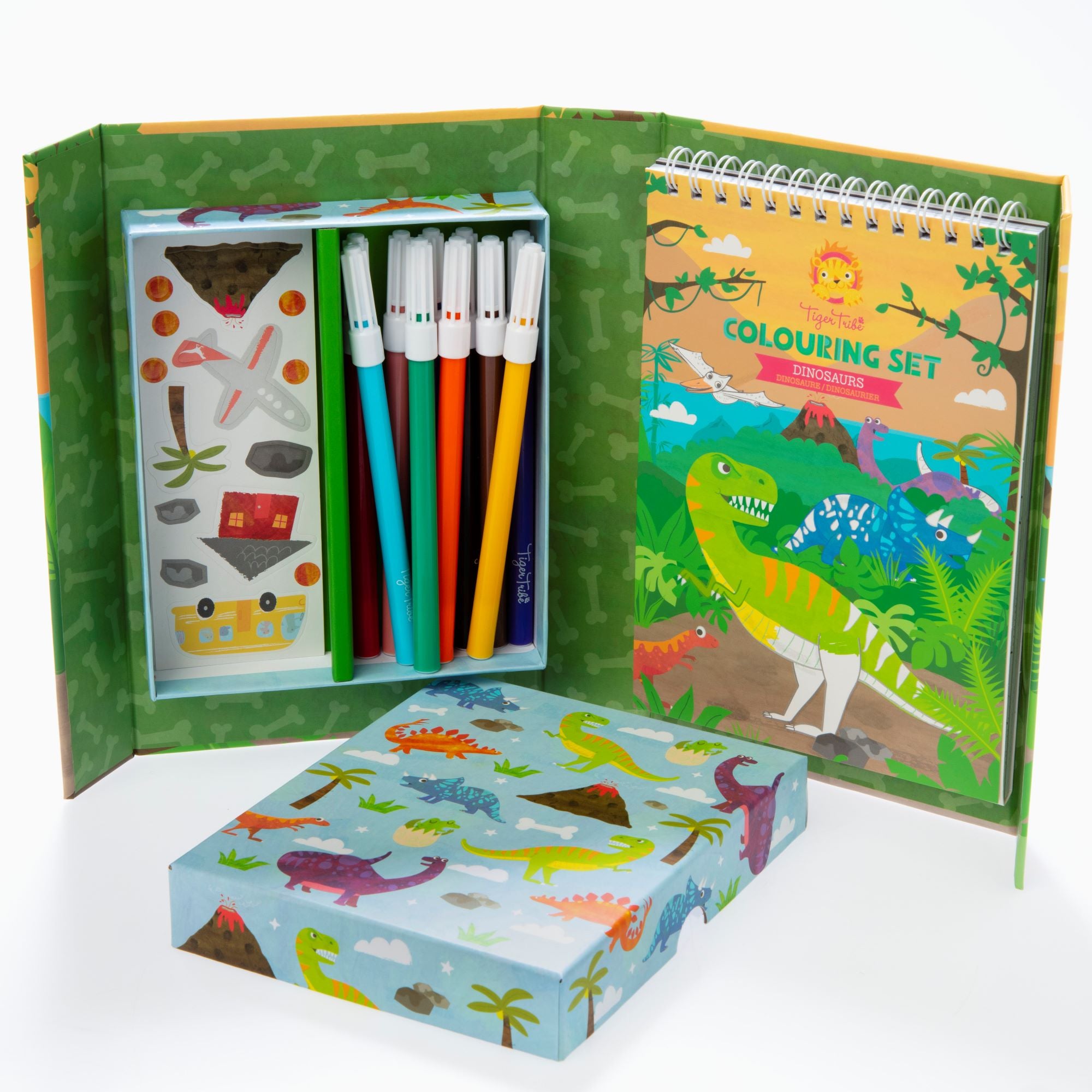 Dinosaur Colouring Set