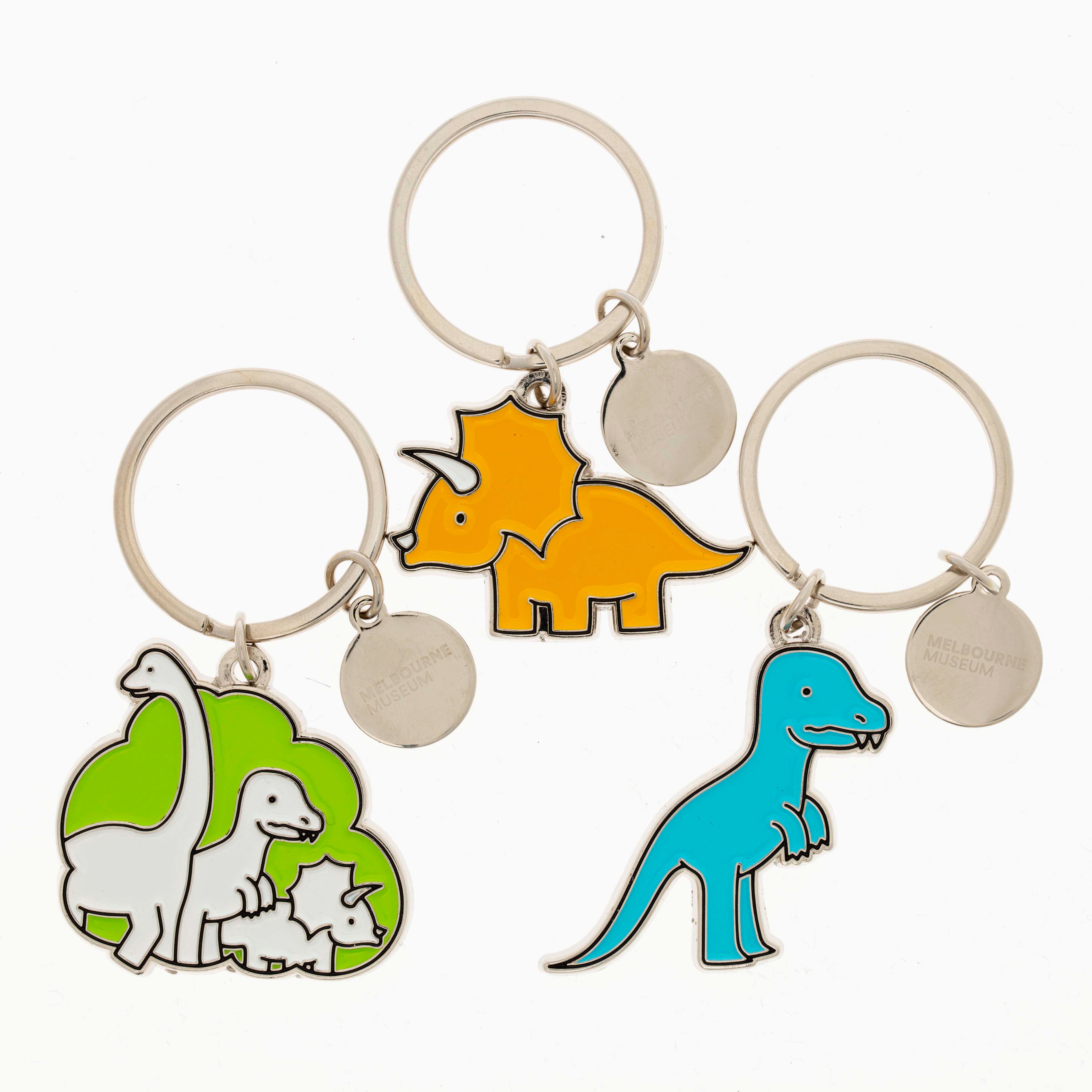 Melbourne Museum Triceratops Keyring