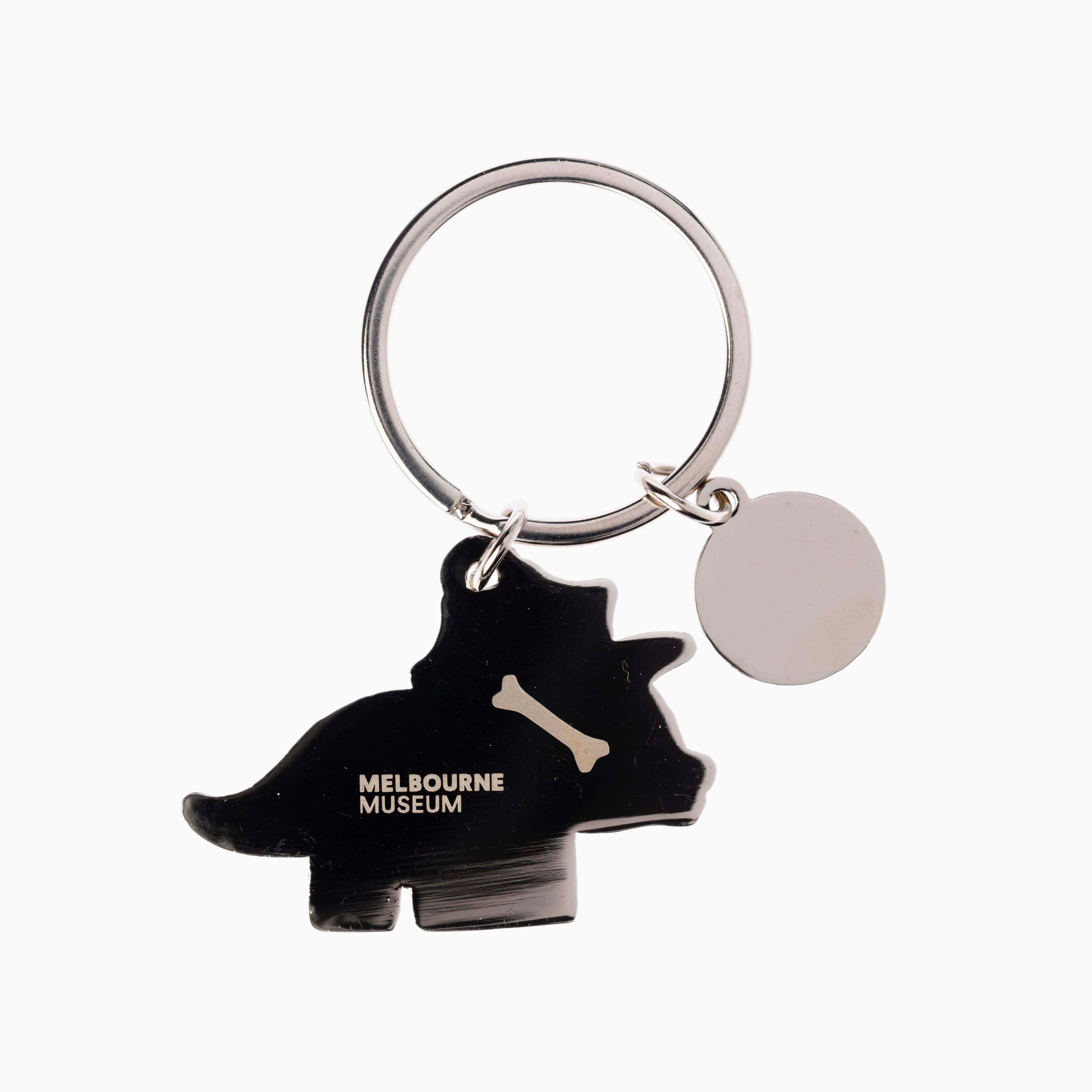 Melbourne Museum Triceratops Keyring