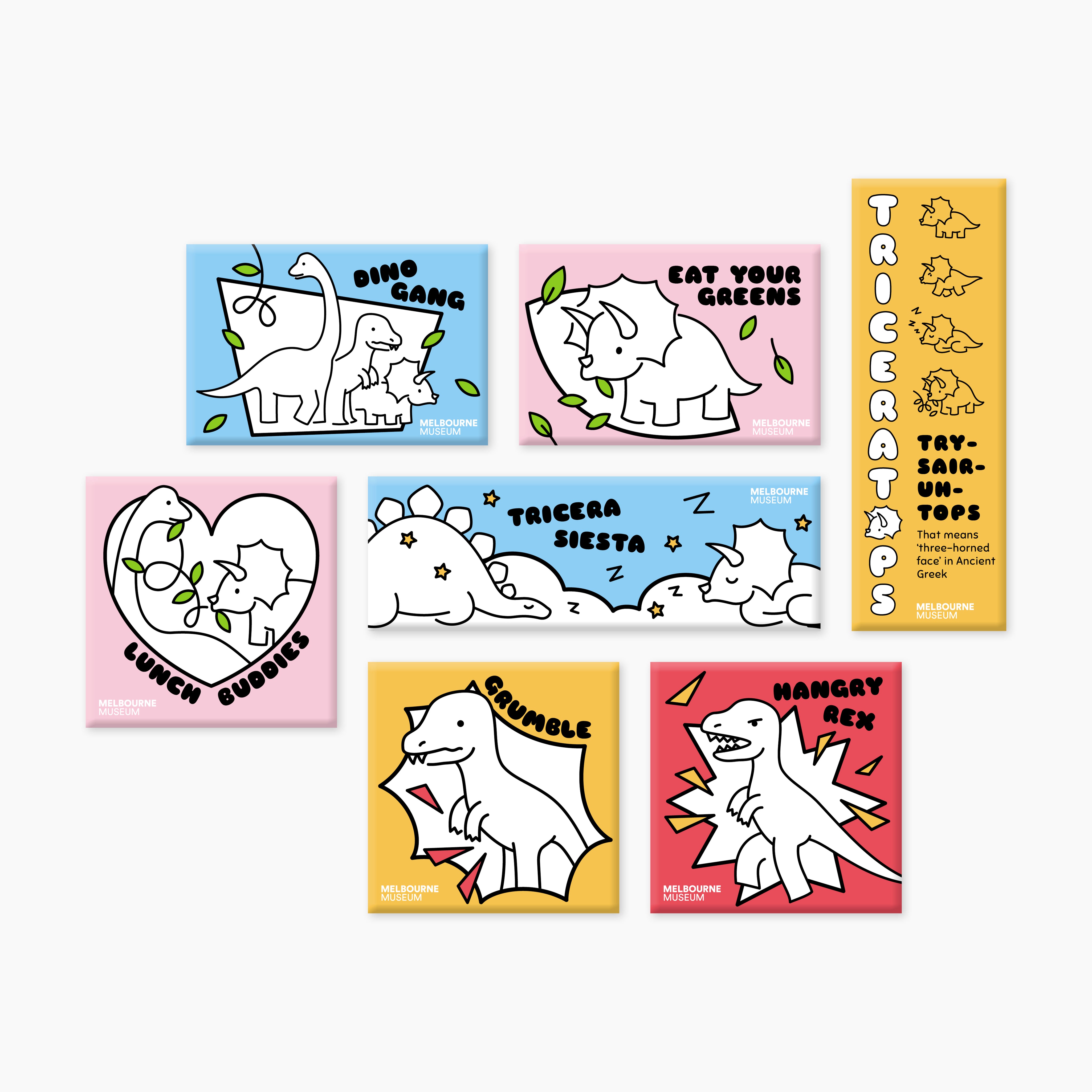 Melbourne Museum Dinosaur Magnet