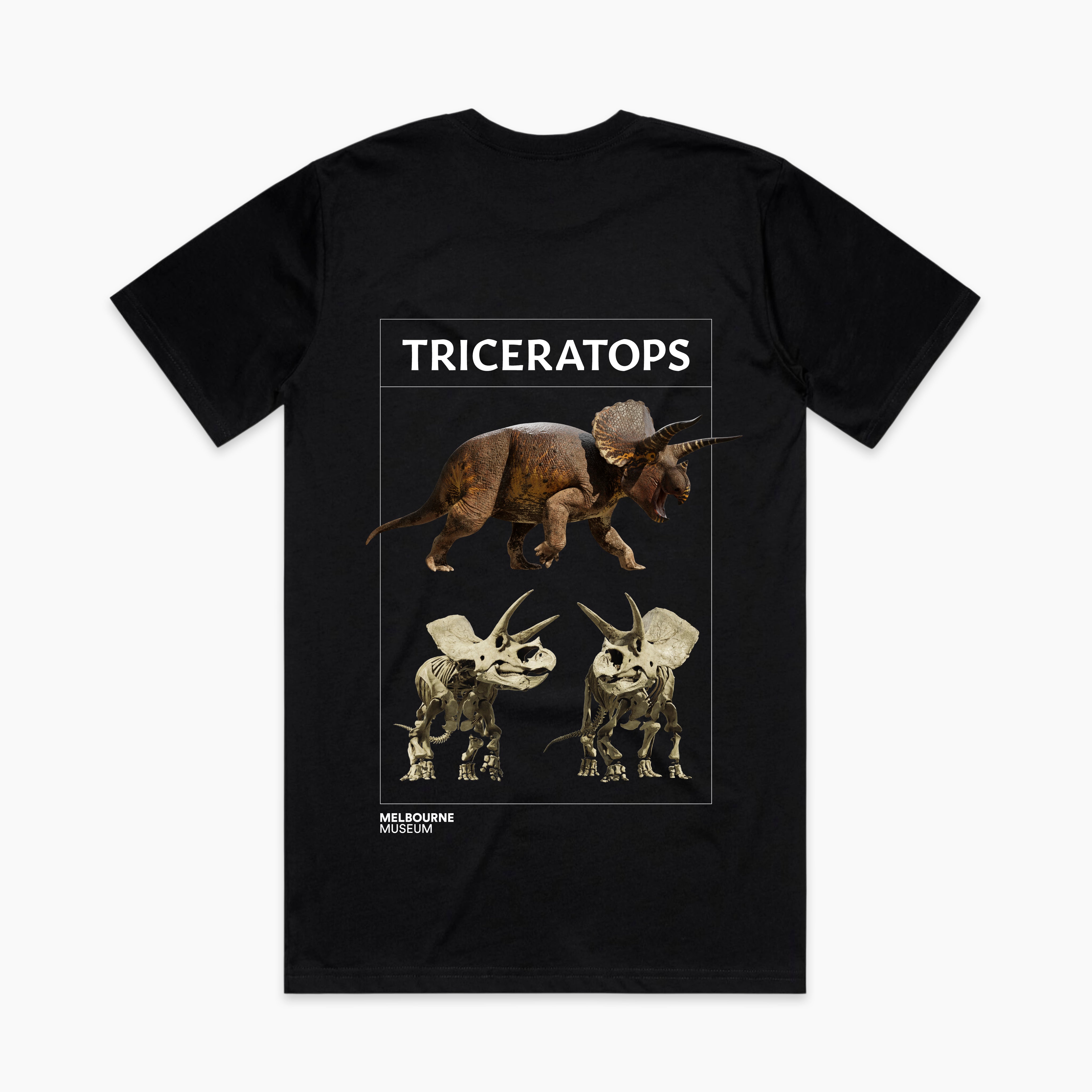 Melbourne Museum Triceratops Exhibition Tee