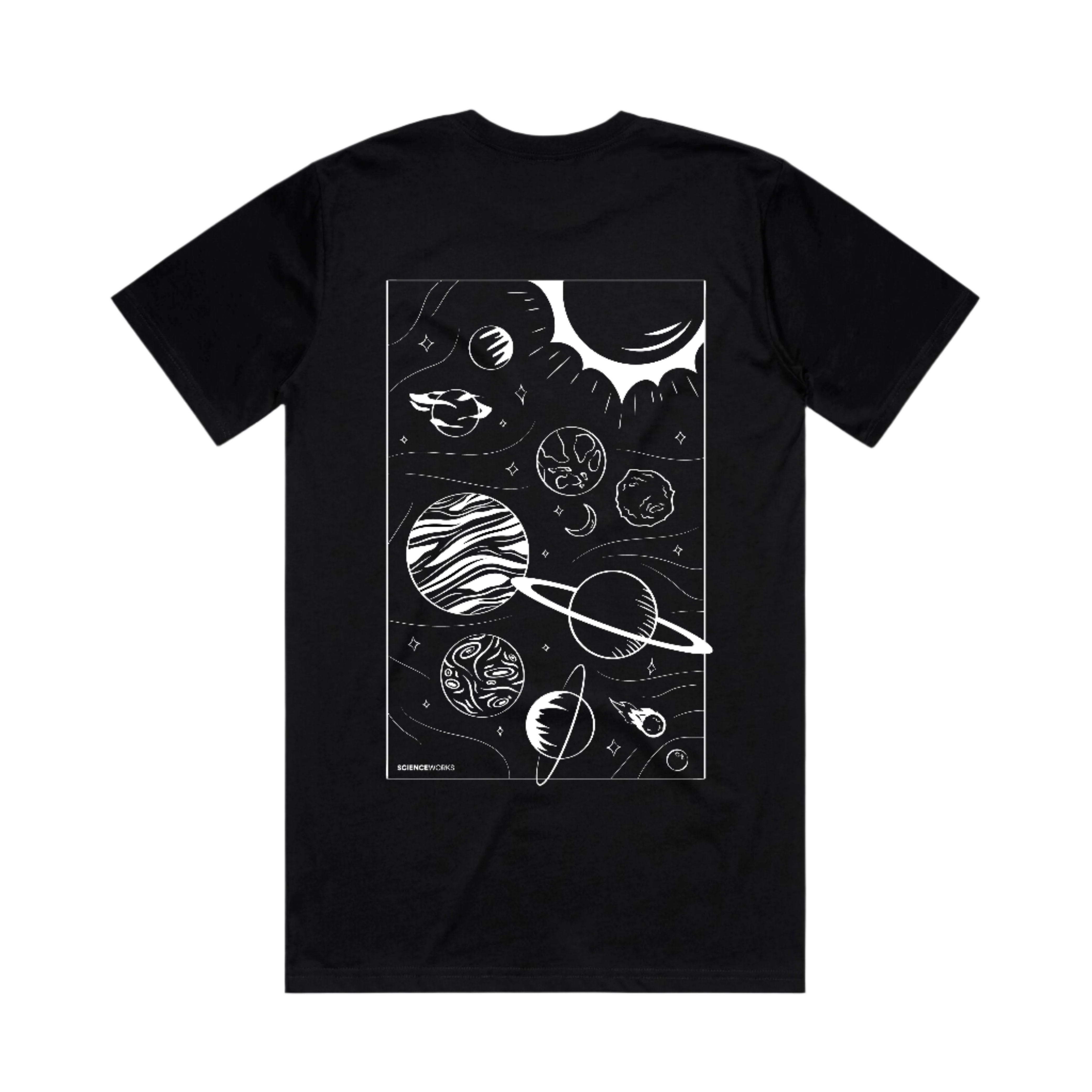 Scienceworks Space Adults Tee – Museums Victoria Store