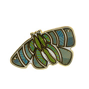 Blue Bogong Moth Pin