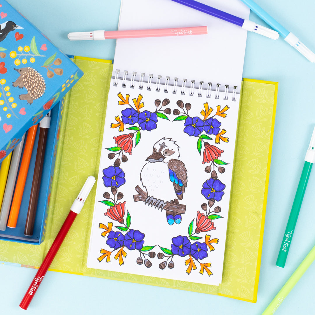 Colouring Set Aussie Animals