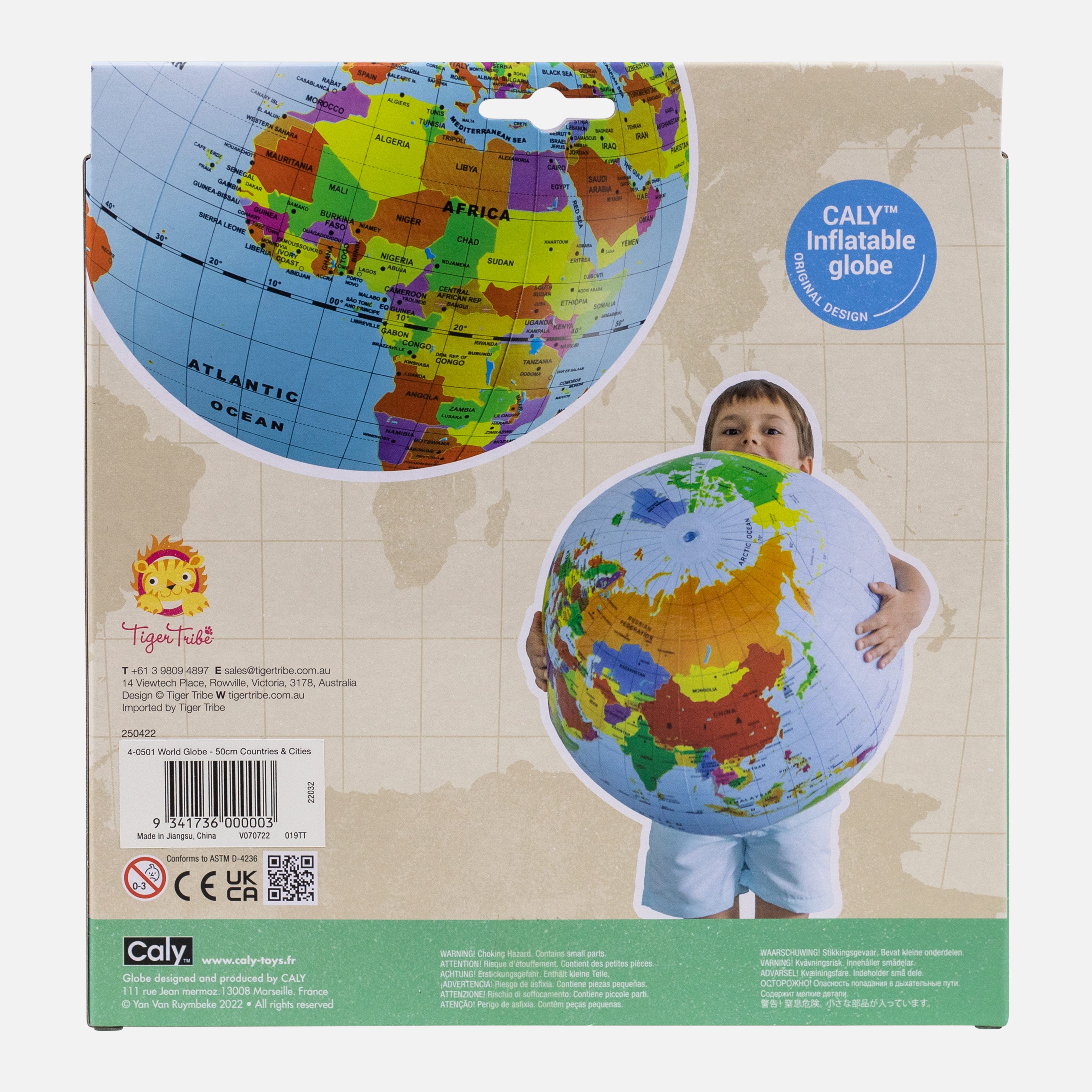 Inflatable World Globe 50cm