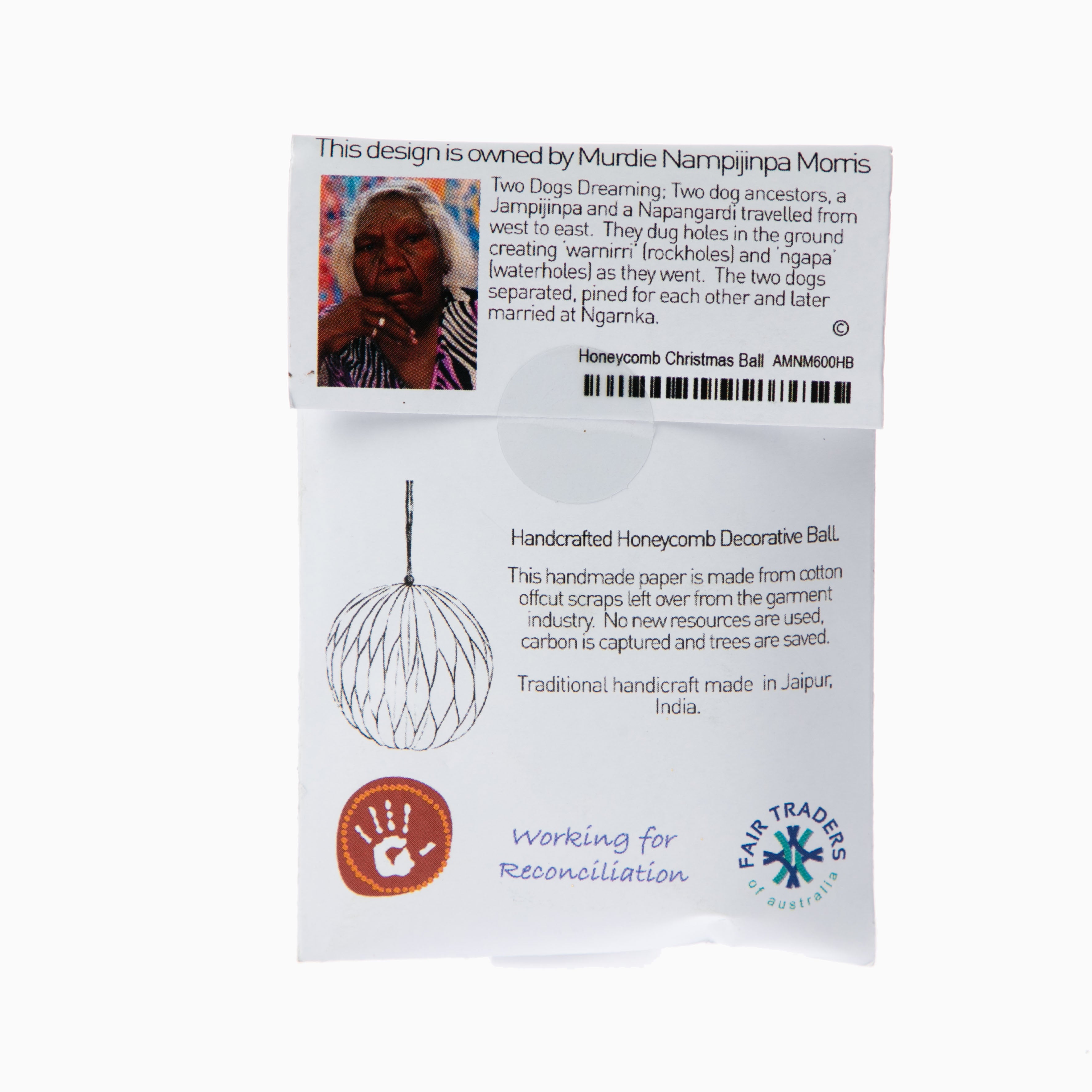 Murdie Morris Honeycomb Decoration